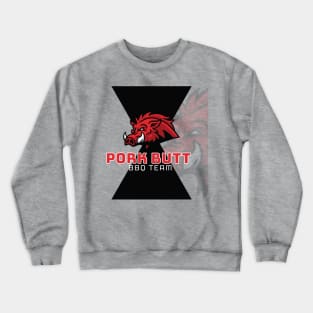 Pork butt bbq team Crewneck Sweatshirt